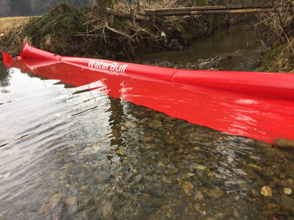 WaterBull pregrada za zadrževanje vode